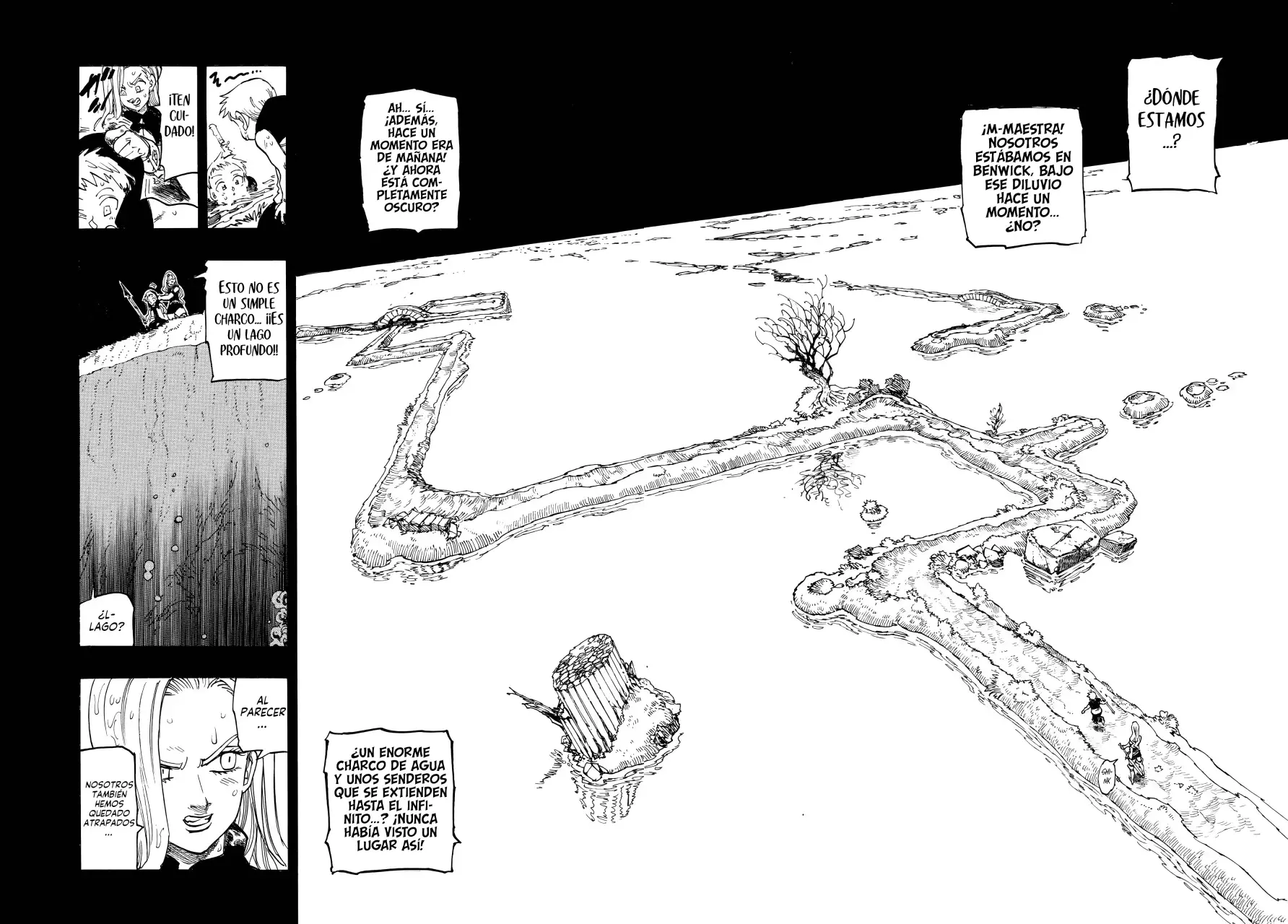 Mokushiroku no Yonkishi Capitulo 209: Desaparición misteriosa página 9
