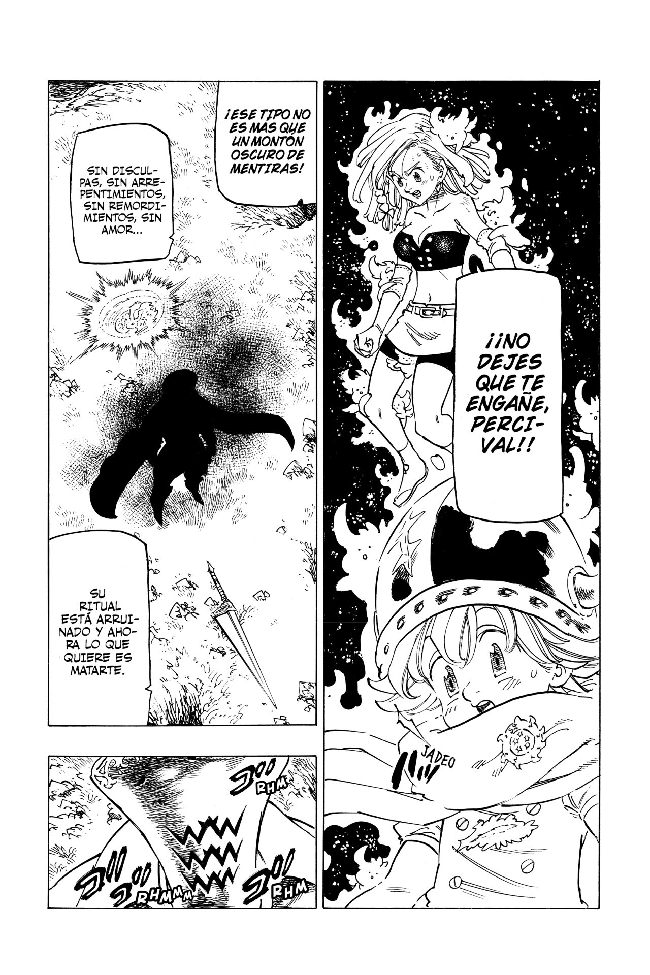 Mokushiroku no Yonkishi Capitulo 21: Esperanza página 10