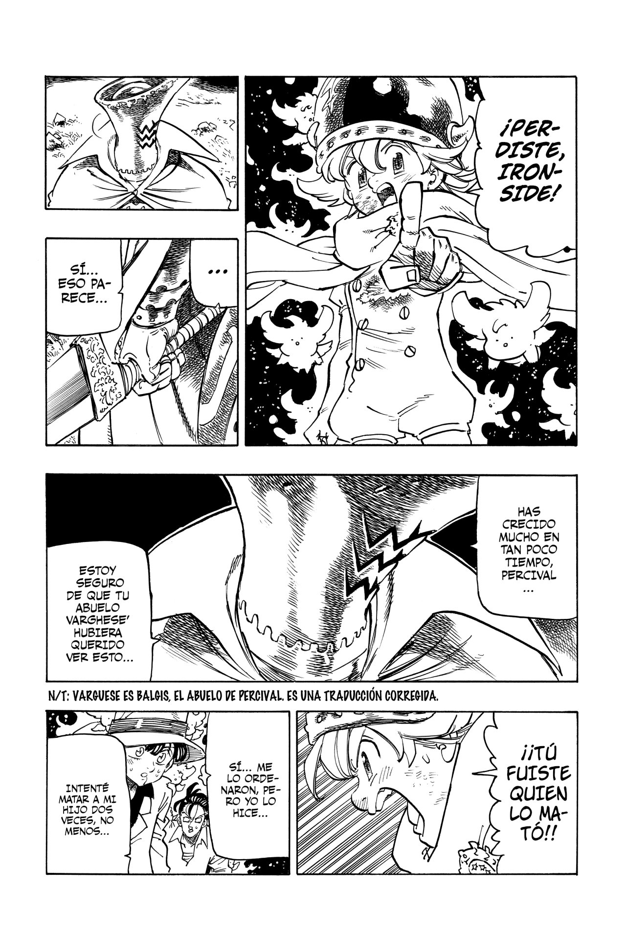 Mokushiroku no Yonkishi Capitulo 21: Esperanza página 8