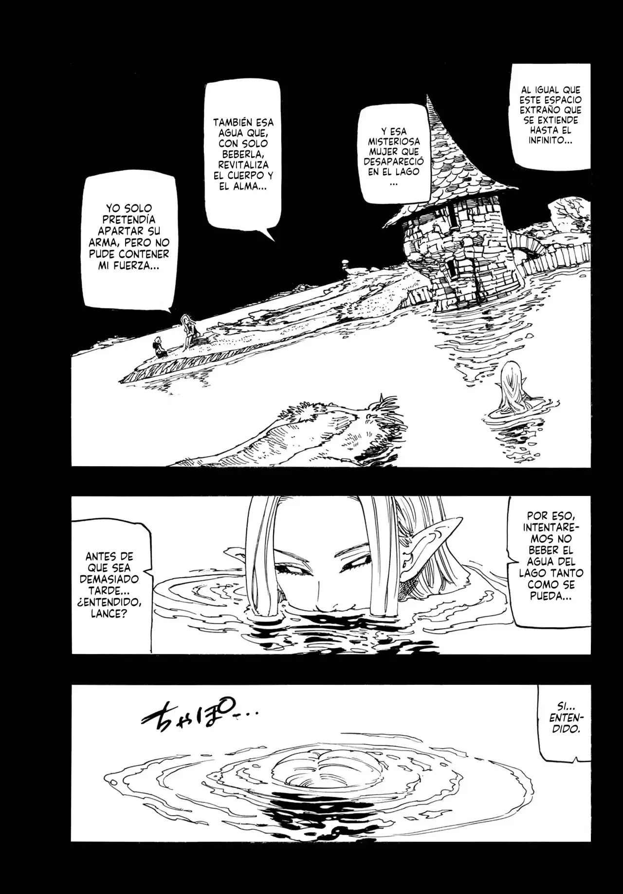 Mokushiroku no Yonkishi Capitulo 210: La dama del lago y el joven página 11