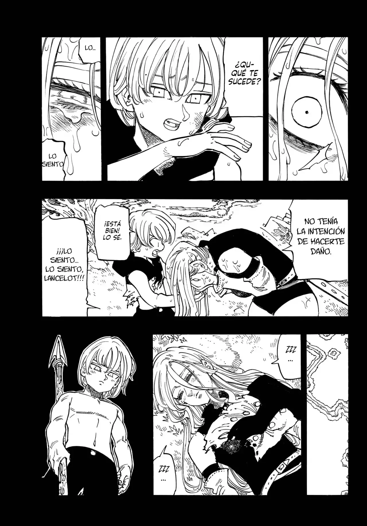 Mokushiroku no Yonkishi Capitulo 210: La dama del lago y el joven página 13