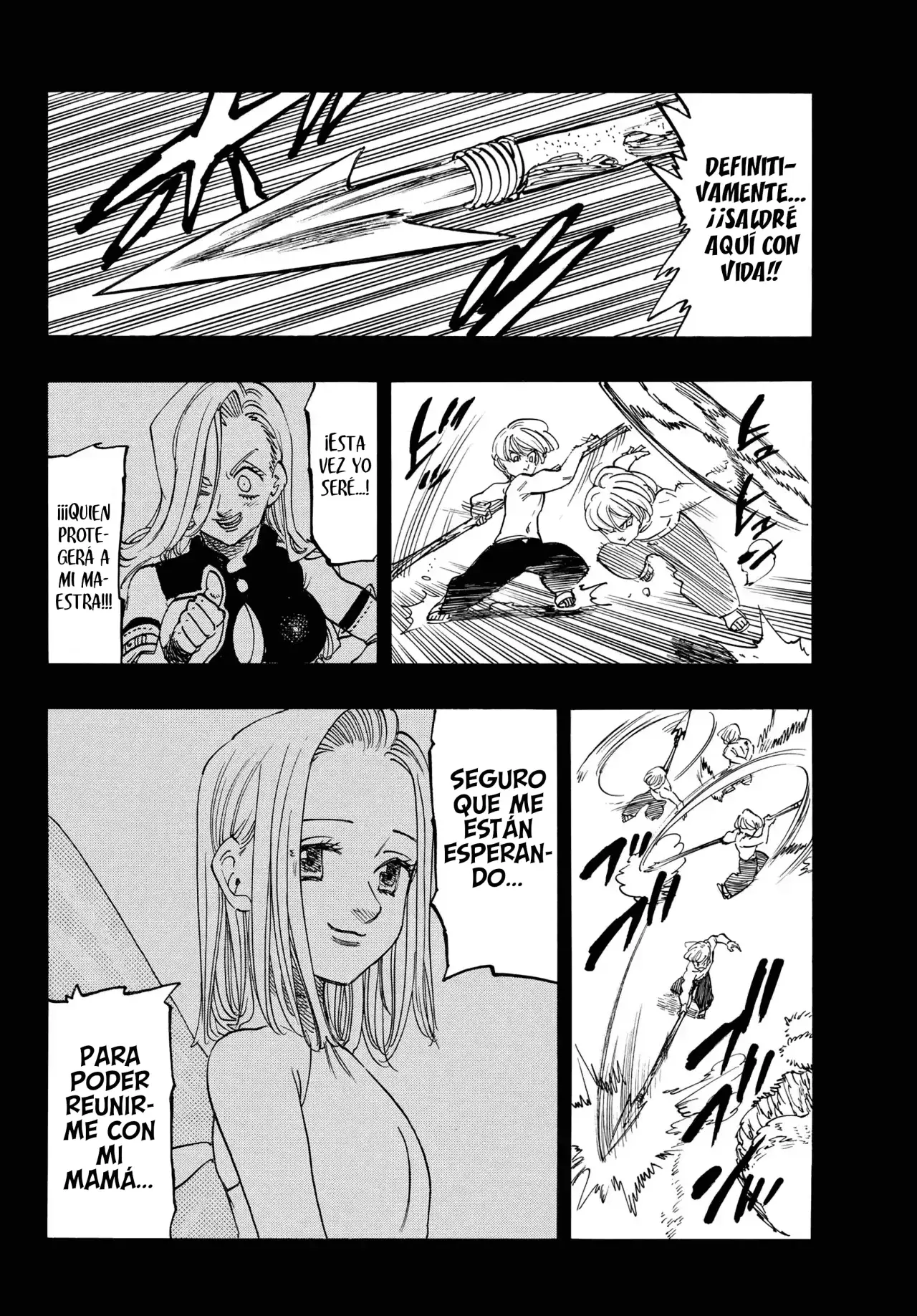 Mokushiroku no Yonkishi Capitulo 210: La dama del lago y el joven página 14