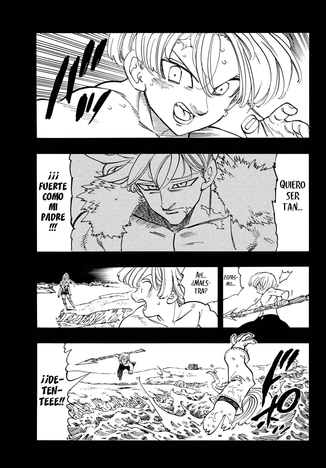 Mokushiroku no Yonkishi Capitulo 210: La dama del lago y el joven página 15