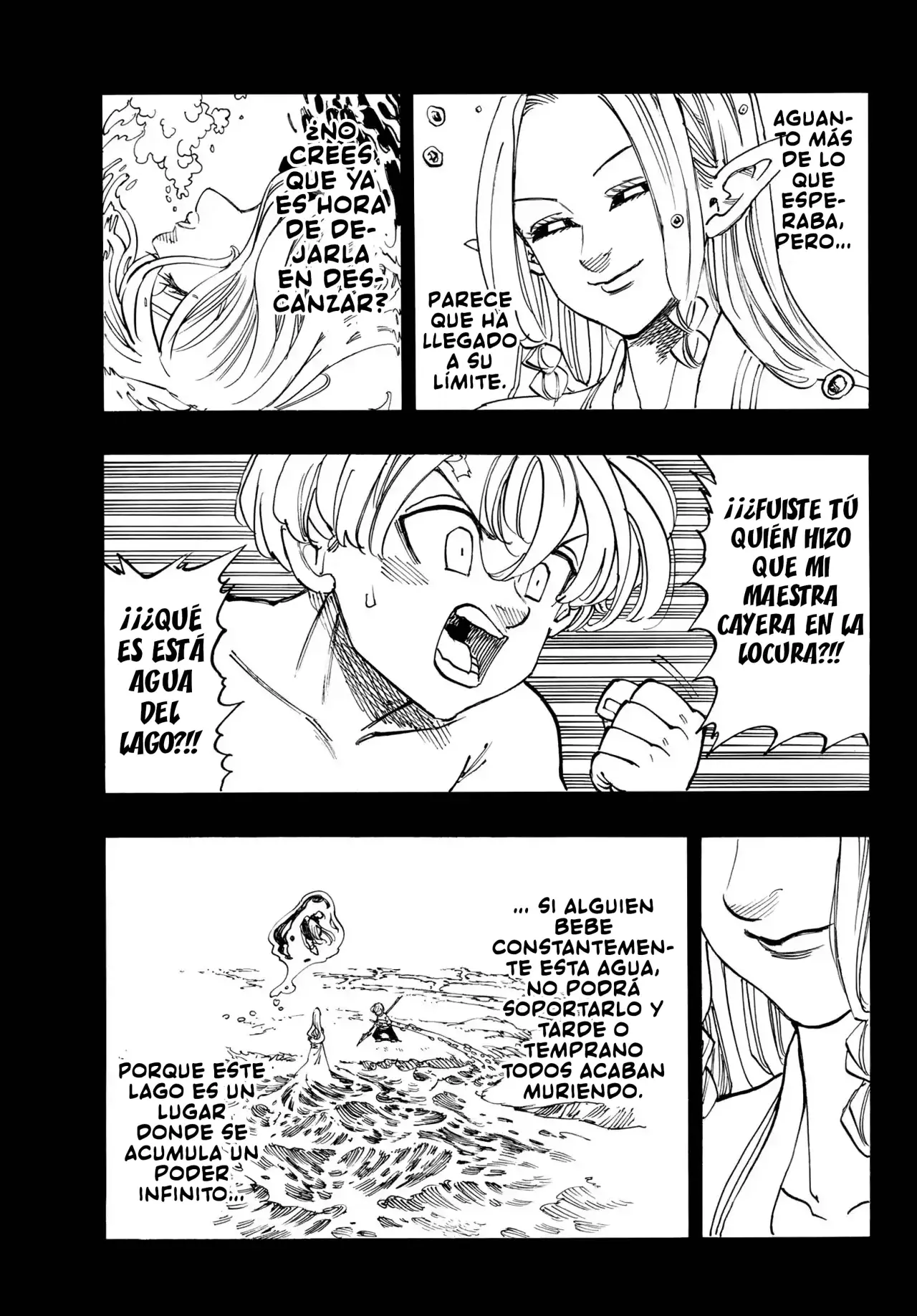 Mokushiroku no Yonkishi Capitulo 210: La dama del lago y el joven página 17