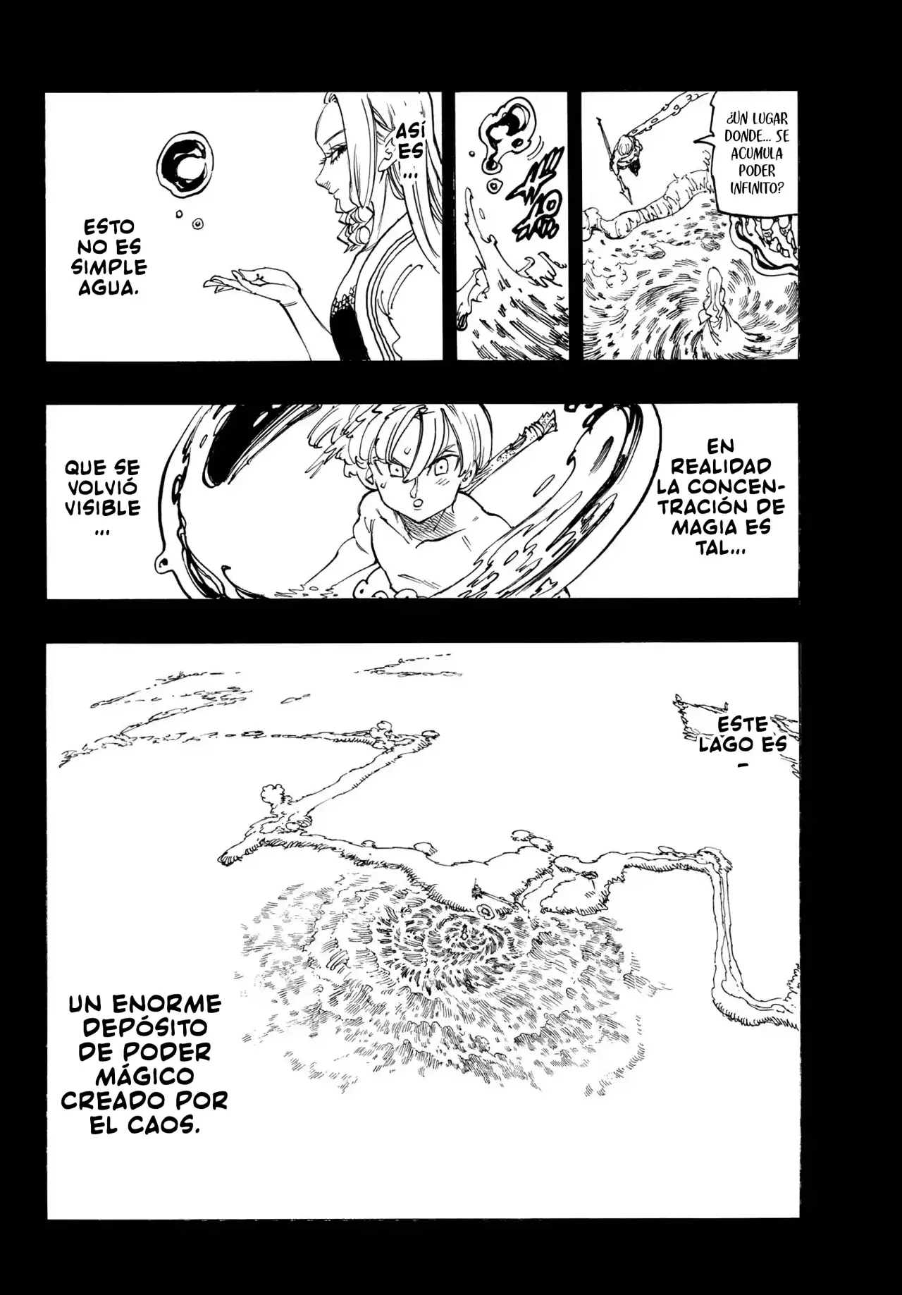 Mokushiroku no Yonkishi Capitulo 210: La dama del lago y el joven página 18