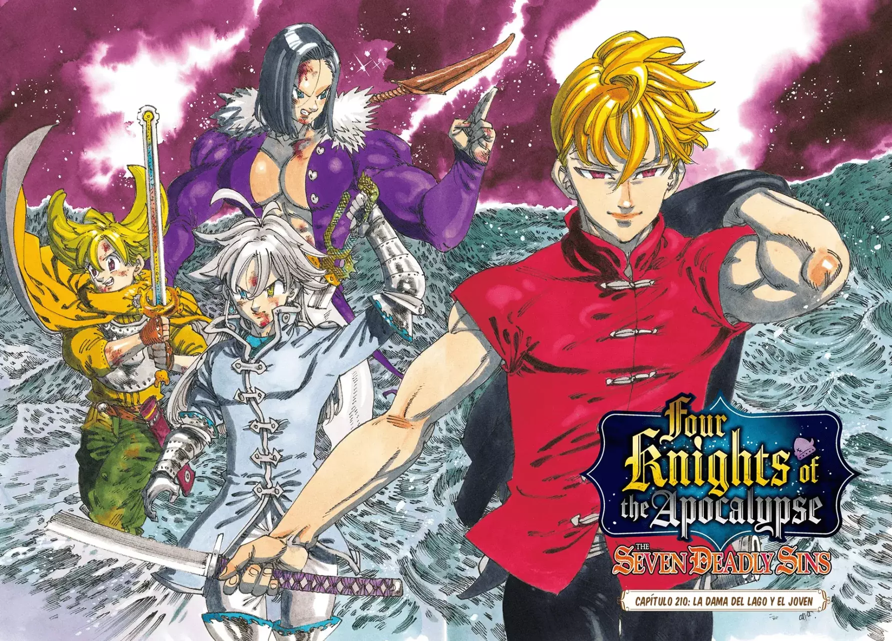 Mokushiroku no Yonkishi Capitulo 210: La dama del lago y el joven página 2