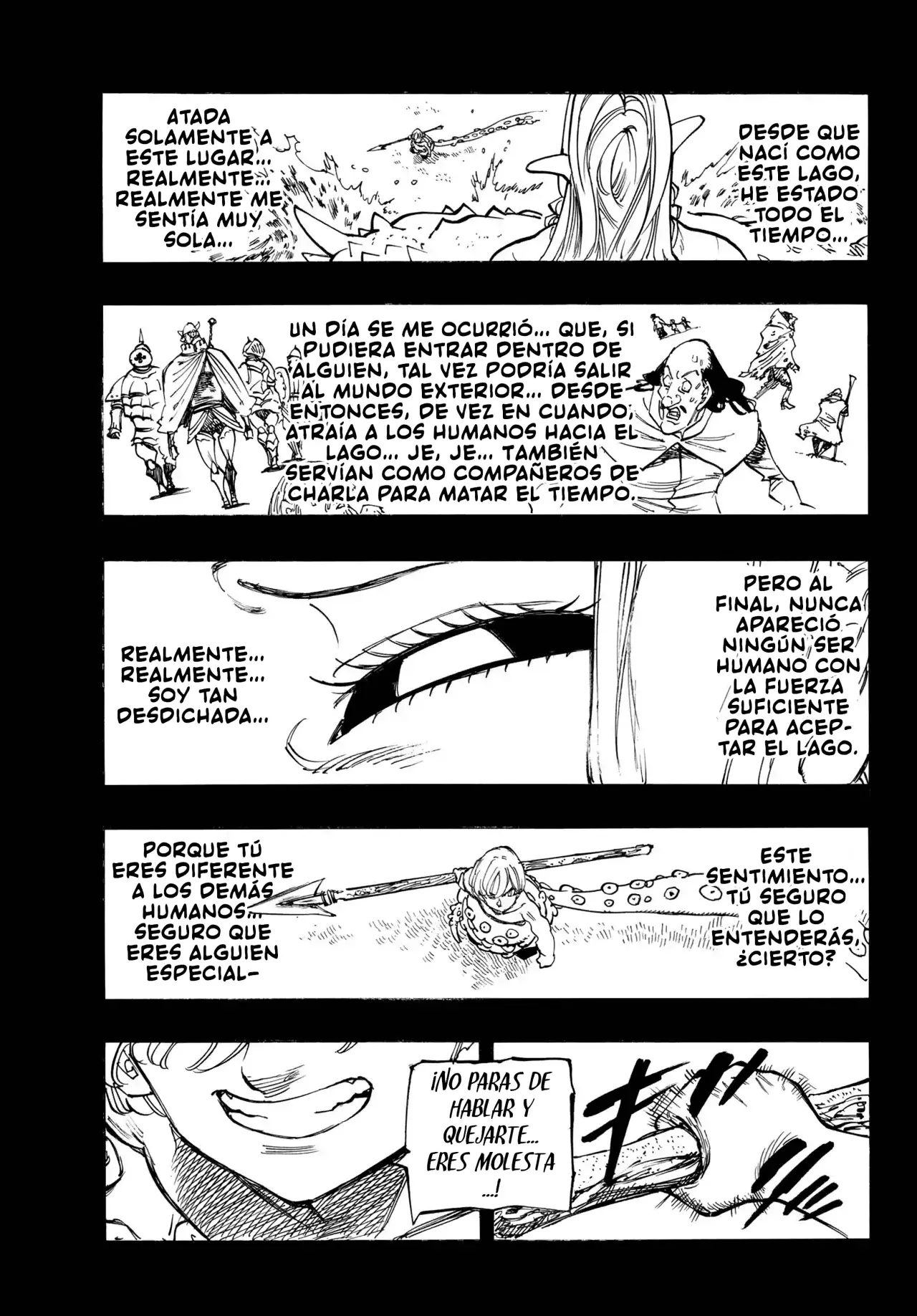 Mokushiroku no Yonkishi Capitulo 210: La dama del lago y el joven página 21