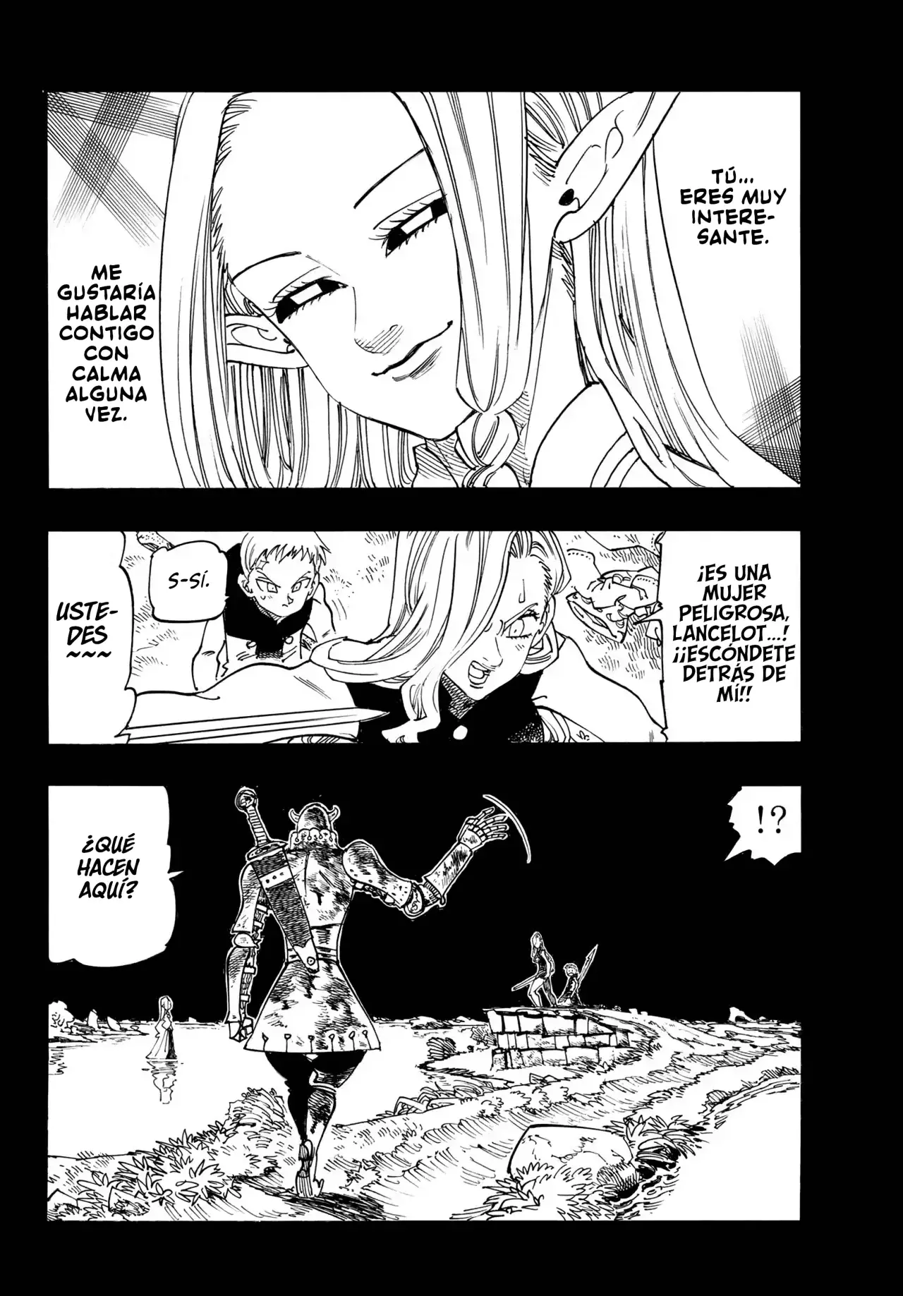 Mokushiroku no Yonkishi Capitulo 210: La dama del lago y el joven página 4