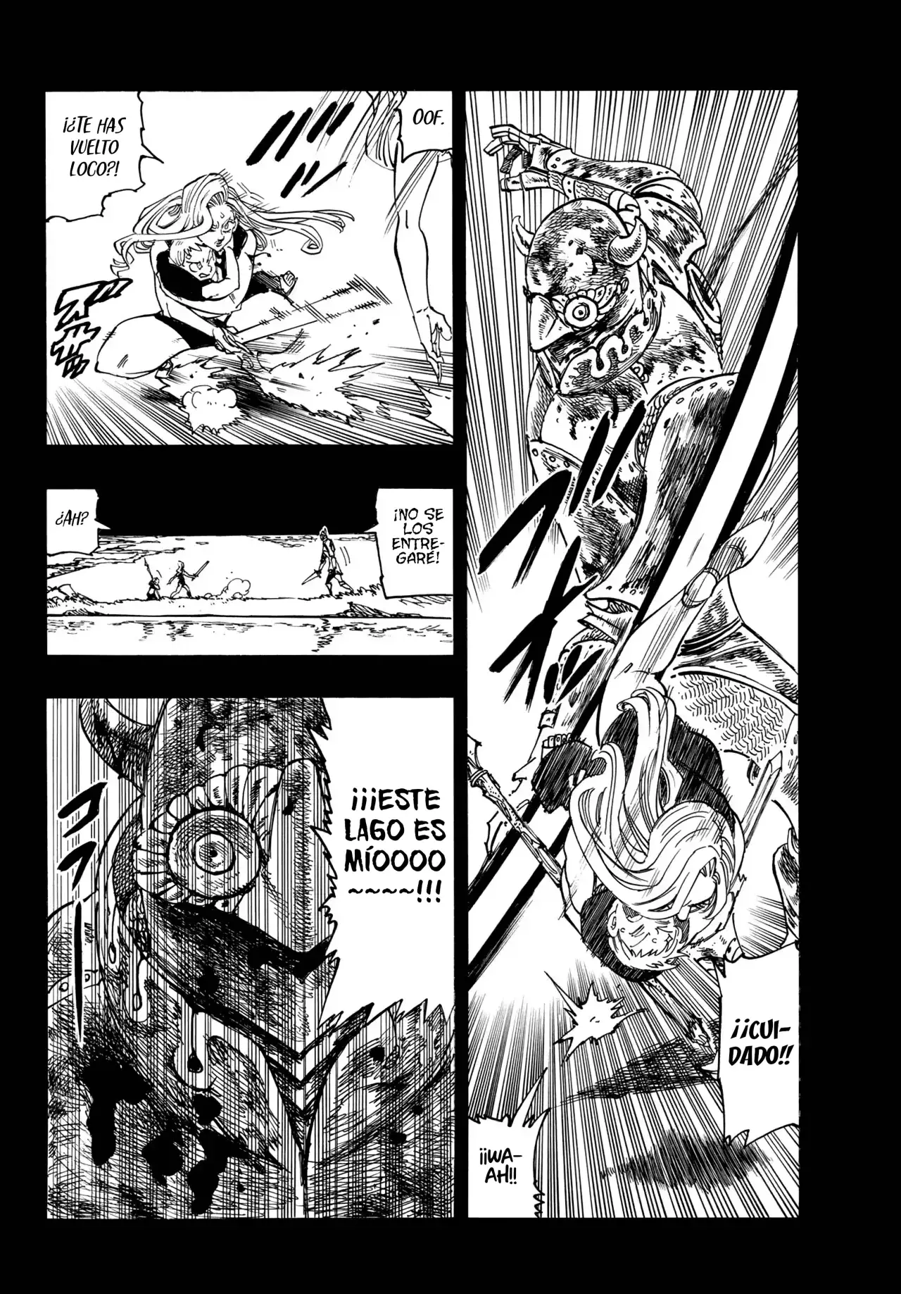 Mokushiroku no Yonkishi Capitulo 210: La dama del lago y el joven página 6