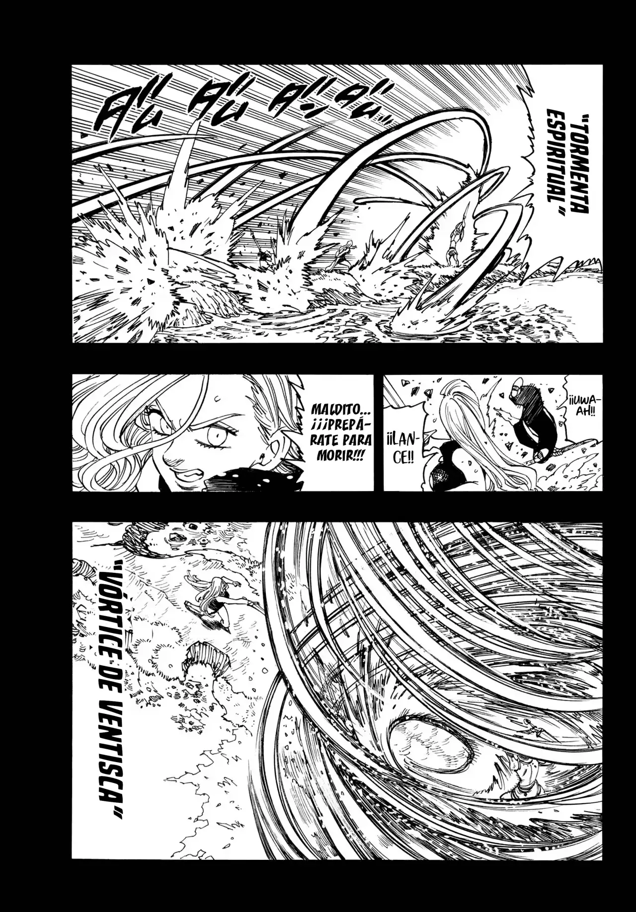 Mokushiroku no Yonkishi Capitulo 210: La dama del lago y el joven página 7