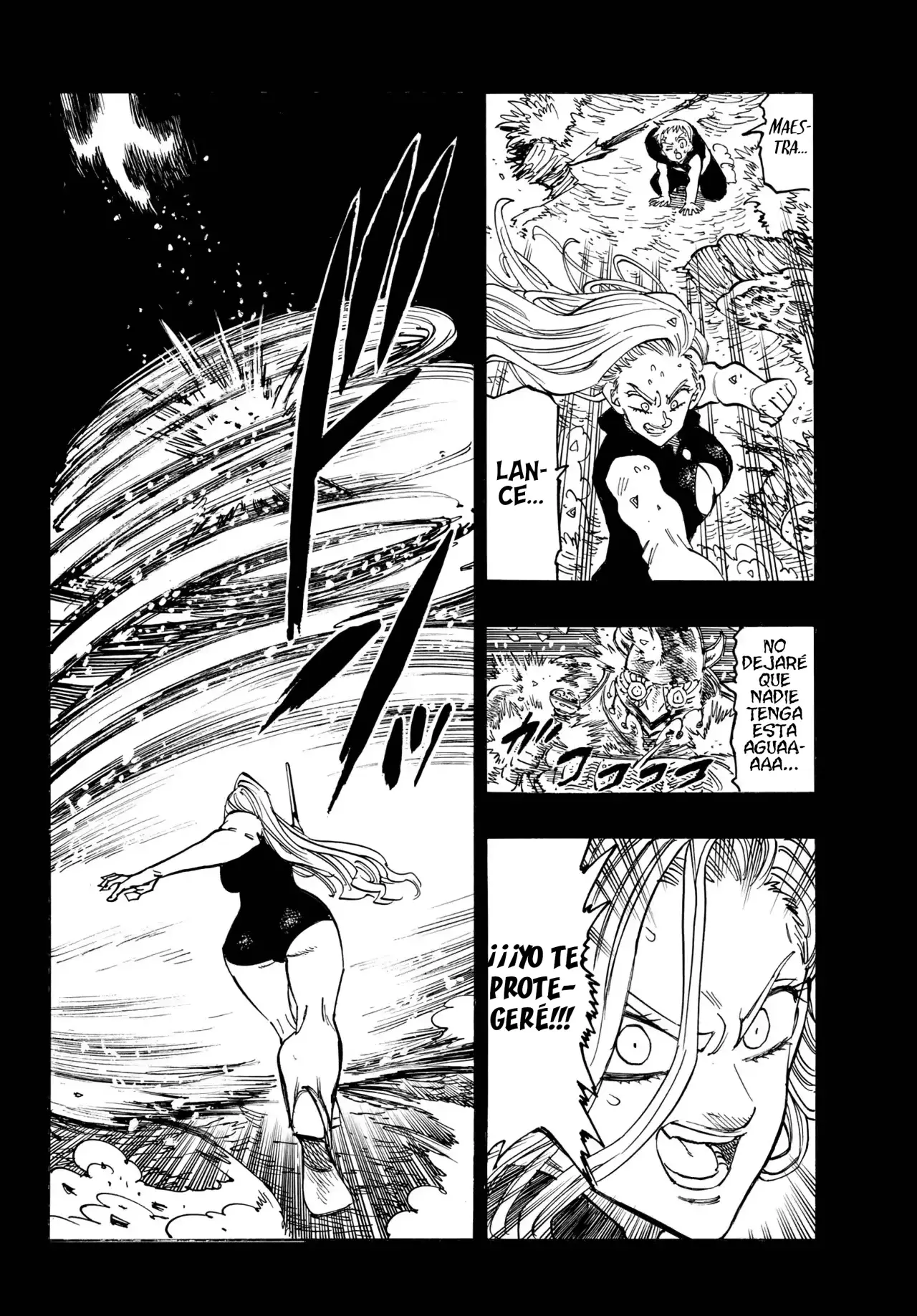 Mokushiroku no Yonkishi Capitulo 210: La dama del lago y el joven página 8