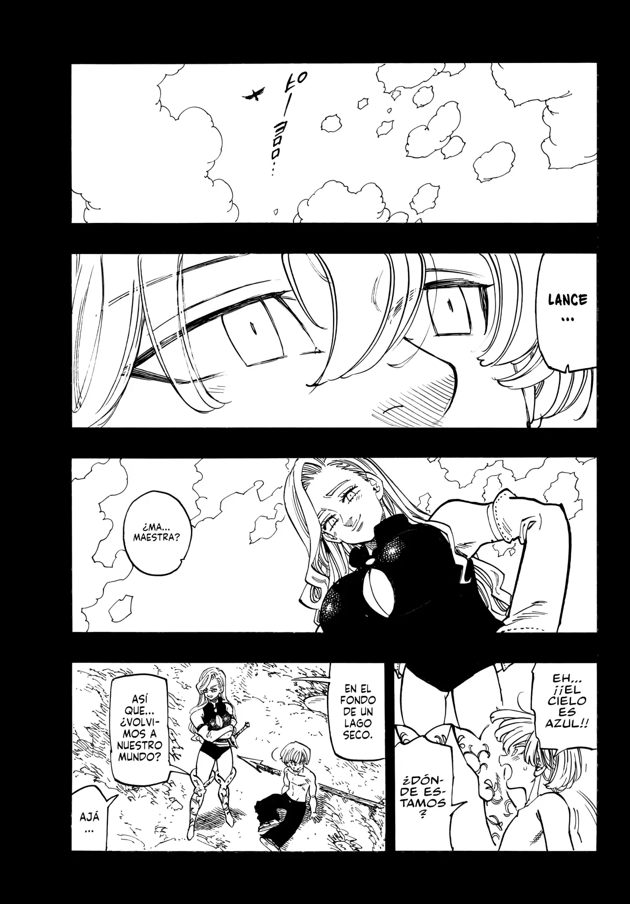 Mokushiroku no Yonkishi Capitulo 211: El caballero del lago, Lancelot página 12