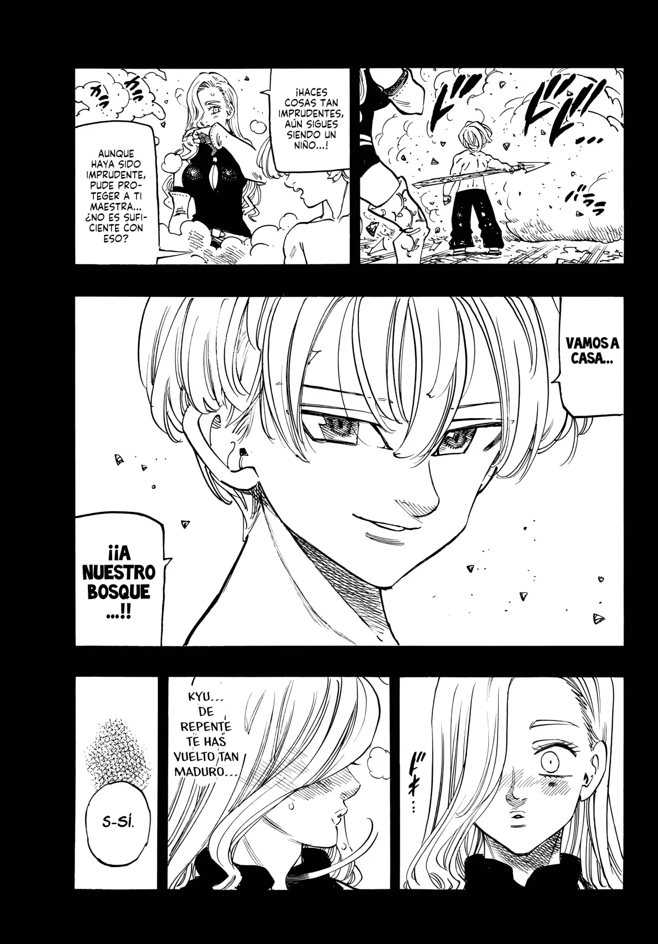 Mokushiroku no Yonkishi Capitulo 211: El caballero del lago, Lancelot página 15