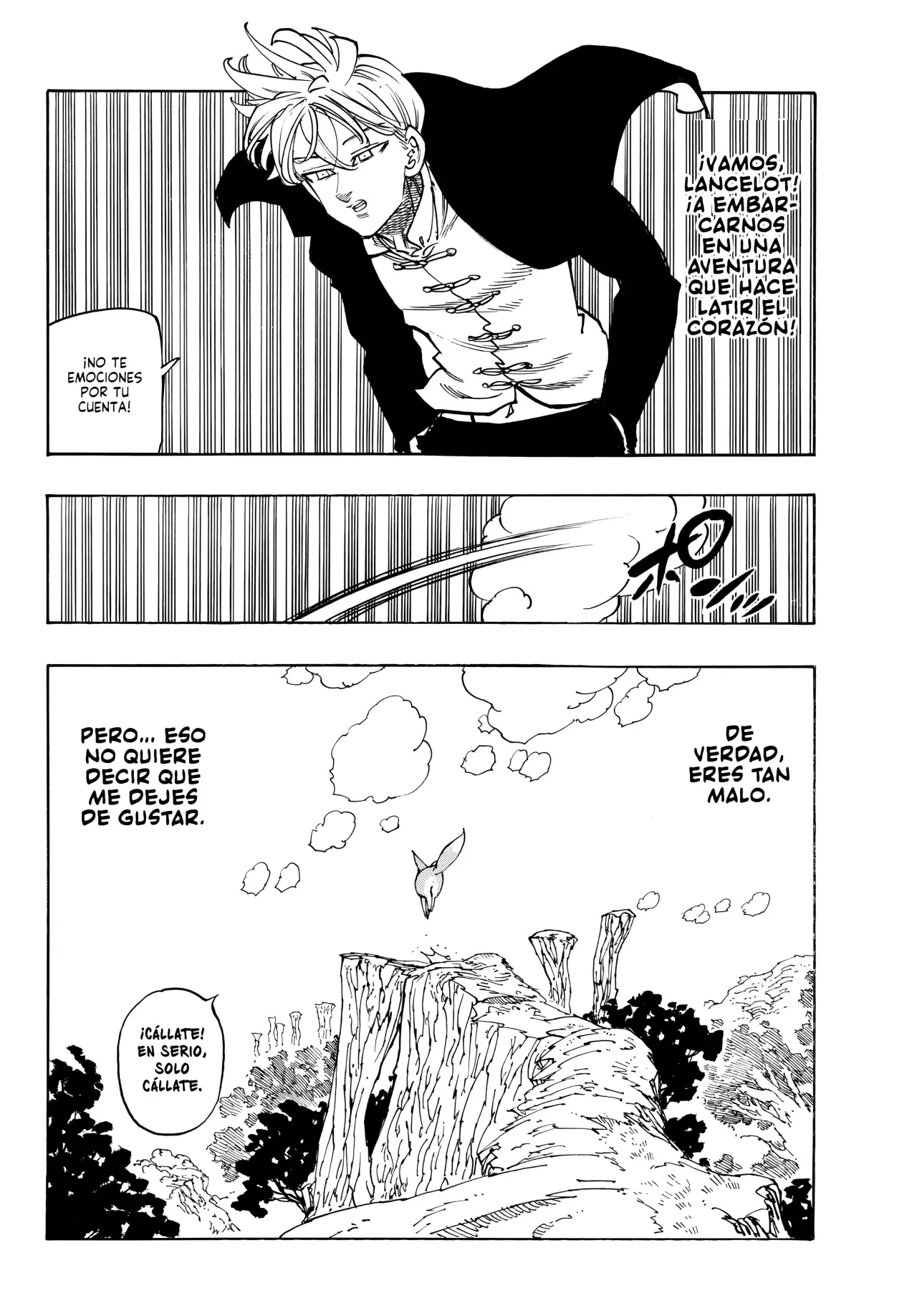 Mokushiroku no Yonkishi Capitulo 211: El caballero del lago, Lancelot página 20