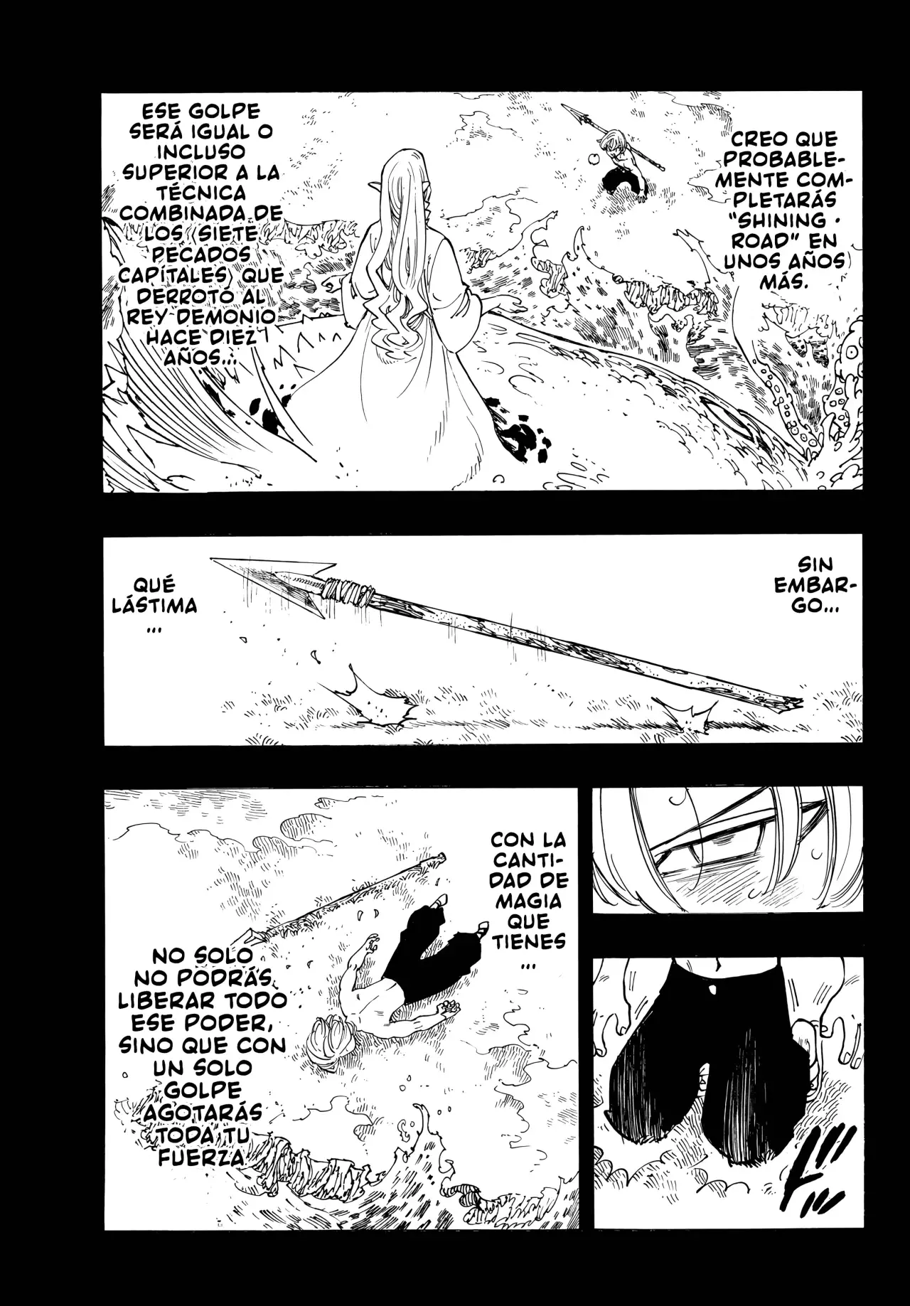 Mokushiroku no Yonkishi Capitulo 211: El caballero del lago, Lancelot página 4