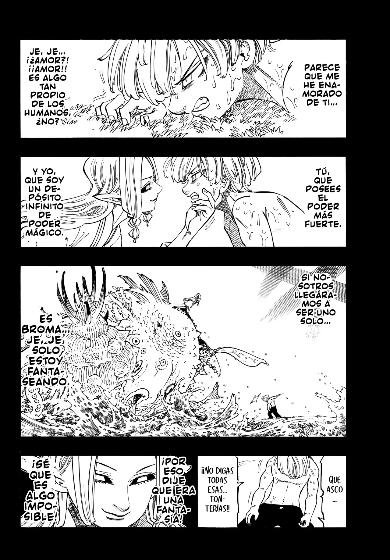Mokushiroku no Yonkishi Capitulo 211: El caballero del lago, Lancelot página 5