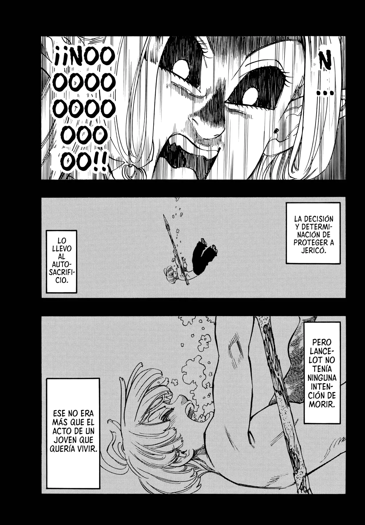 Mokushiroku no Yonkishi Capitulo 211: El caballero del lago, Lancelot página 8