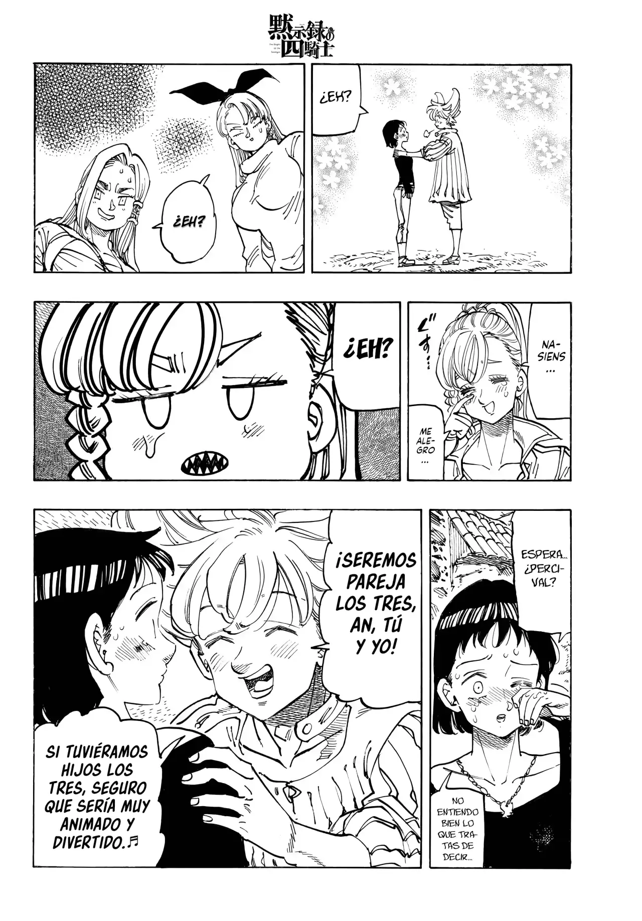 Mokushiroku no Yonkishi Capitulo 213: Una confesión sincera página 11
