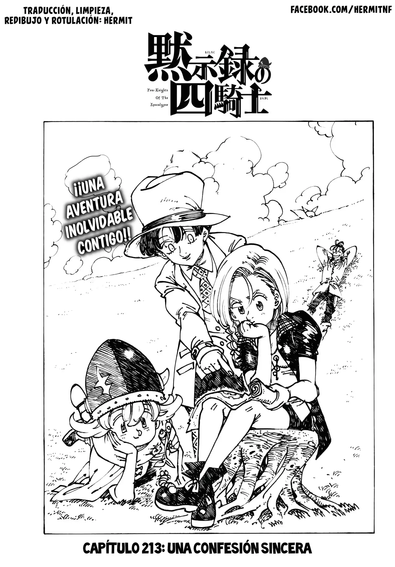 Mokushiroku no Yonkishi Capitulo 213: Una confesión sincera página 2