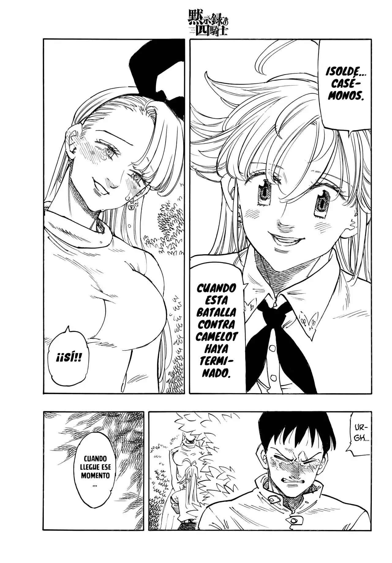 Mokushiroku no Yonkishi Capitulo 214: Descanso y determinación página 10