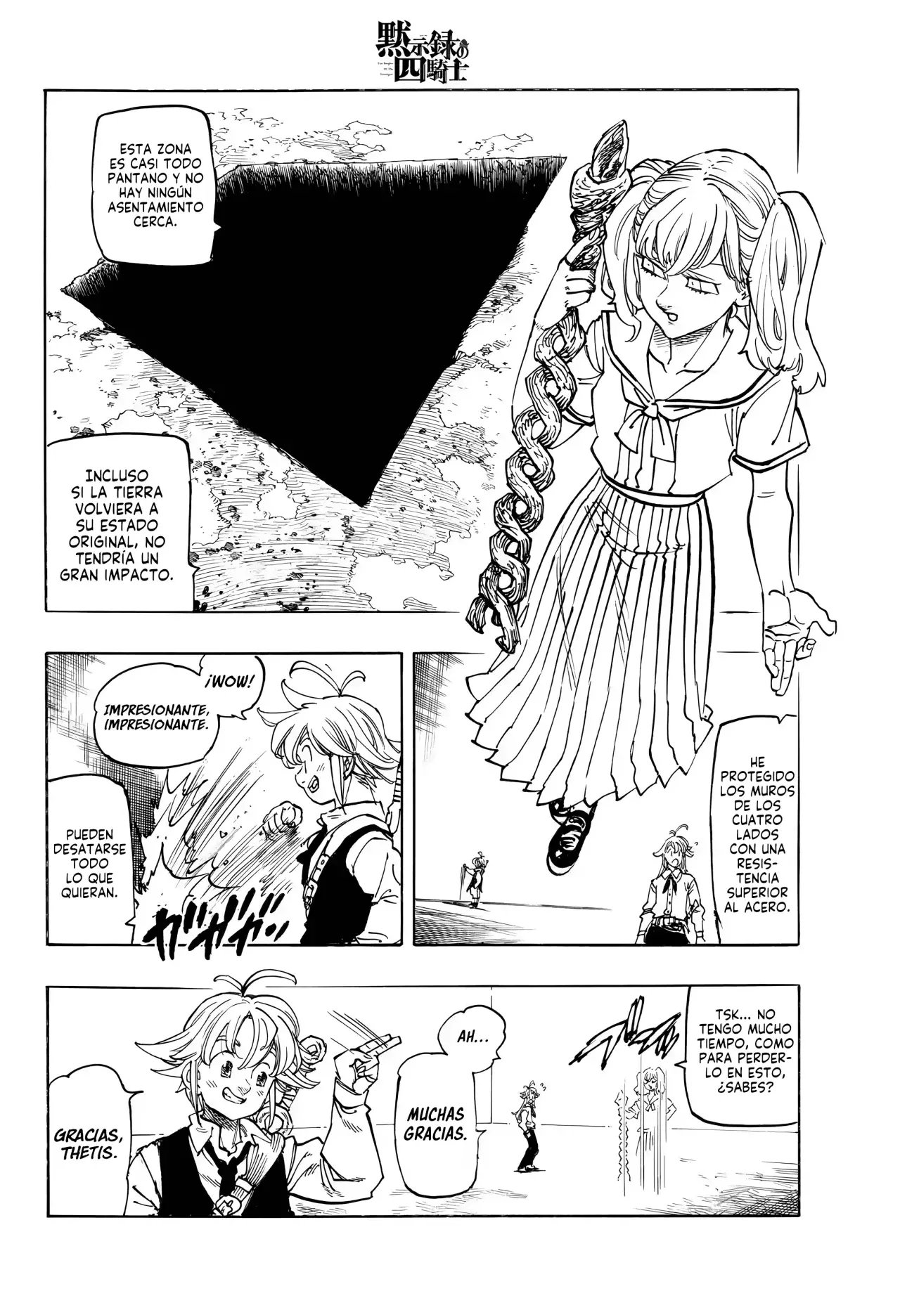 Mokushiroku no Yonkishi Capitulo 214: Descanso y determinación página 15