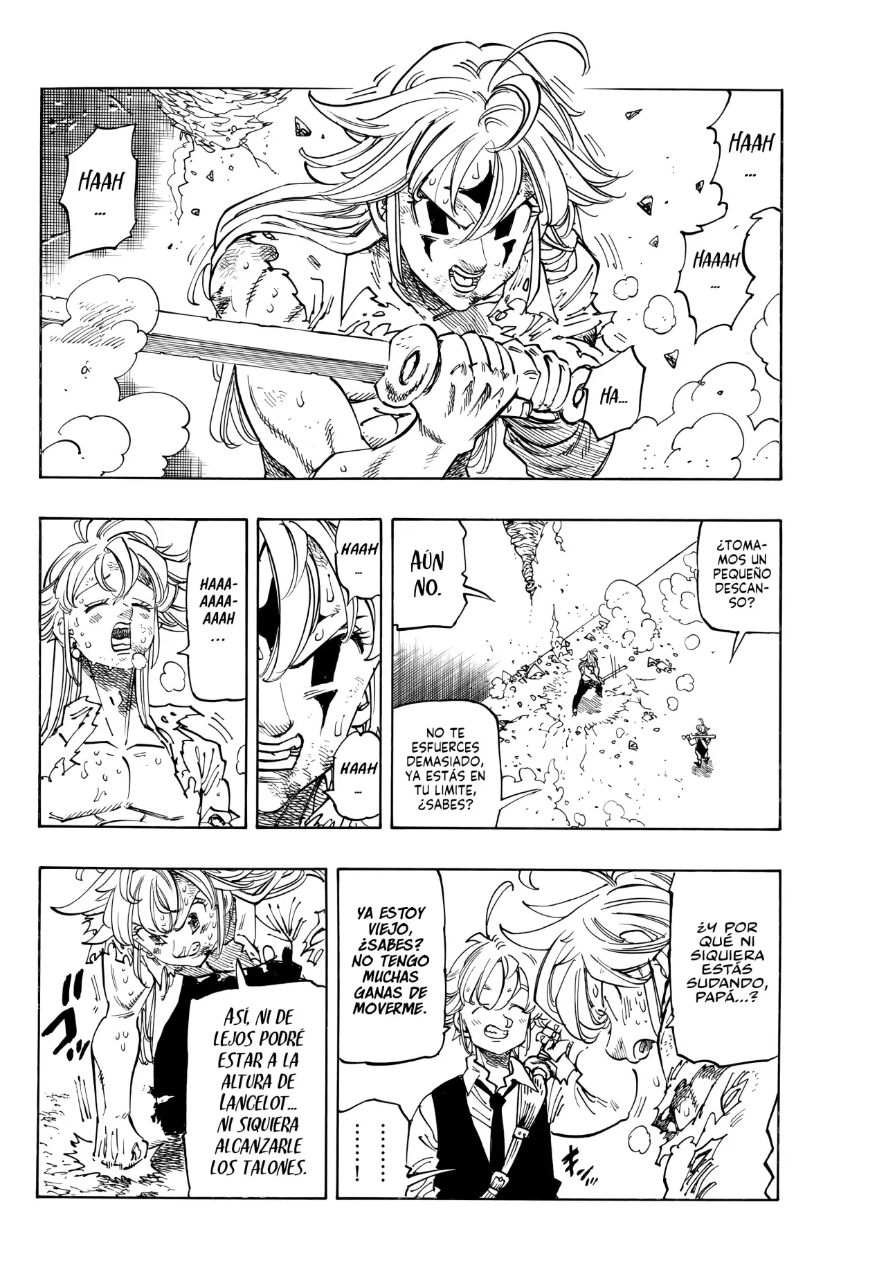 Mokushiroku no Yonkishi Capitulo 215: Amor paternal torpe página 5