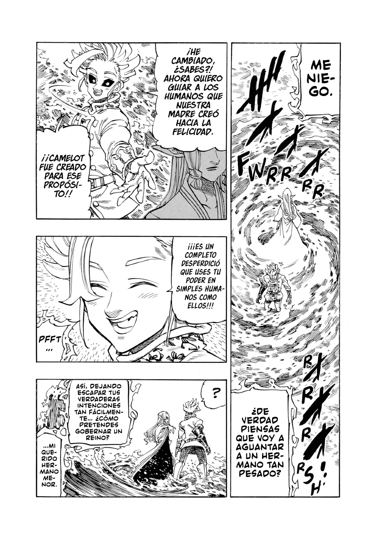 Mokushiroku no Yonkishi Capitulo 217: Rey Eterno página 10