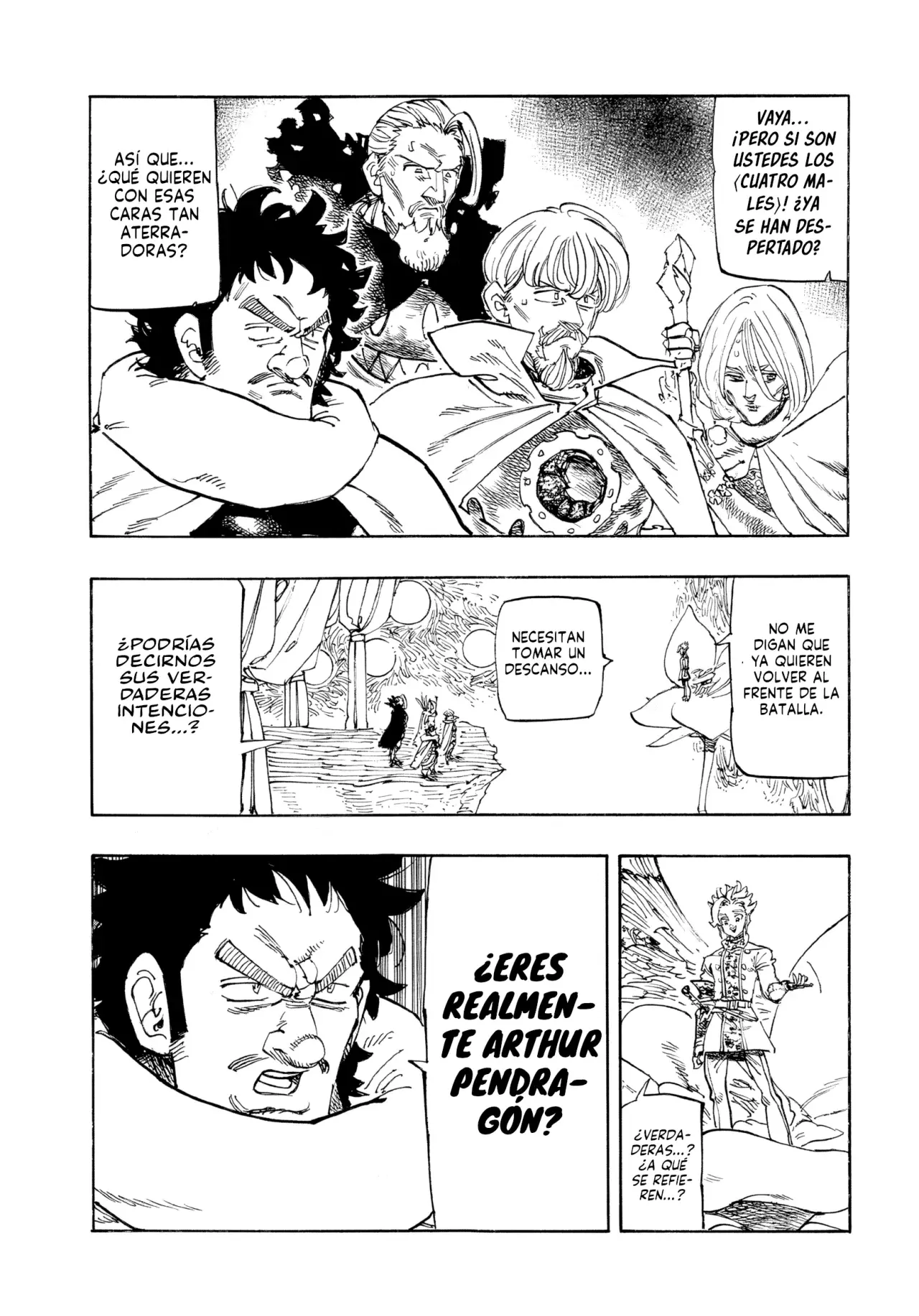Mokushiroku no Yonkishi Capitulo 217: Rey Eterno página 14