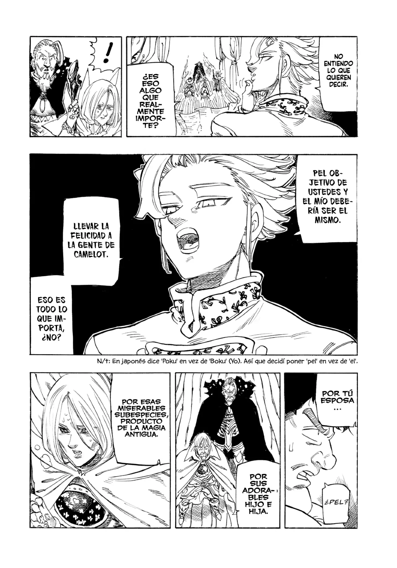 Mokushiroku no Yonkishi Capitulo 217: Rey Eterno página 15