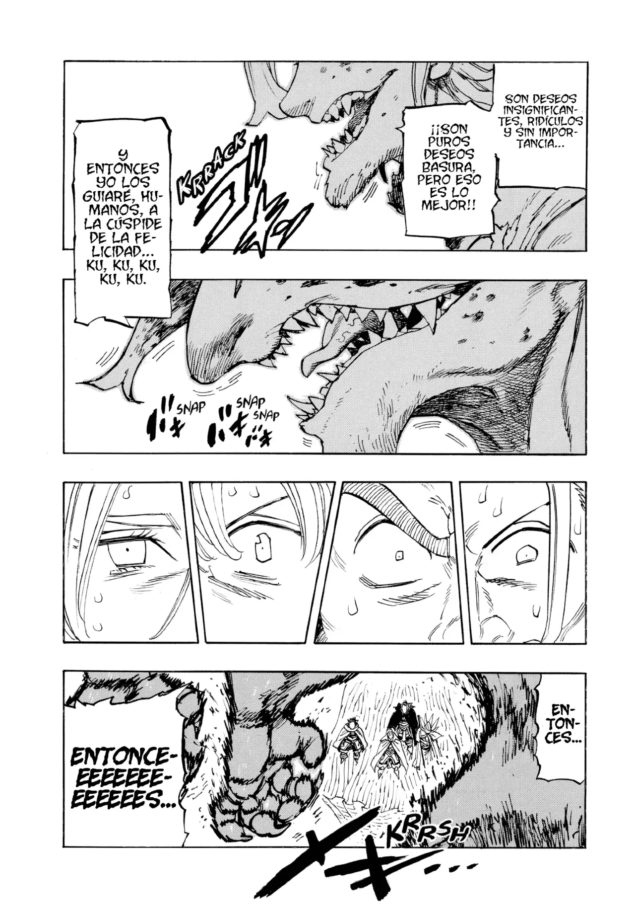 Mokushiroku no Yonkishi Capitulo 217: Rey Eterno página 16