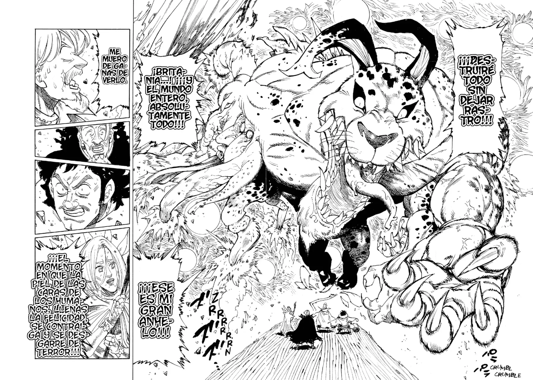 Mokushiroku no Yonkishi Capitulo 217: Rey Eterno página 17