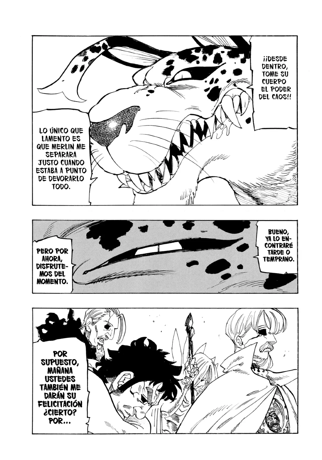 Mokushiroku no Yonkishi Capitulo 217: Rey Eterno página 19