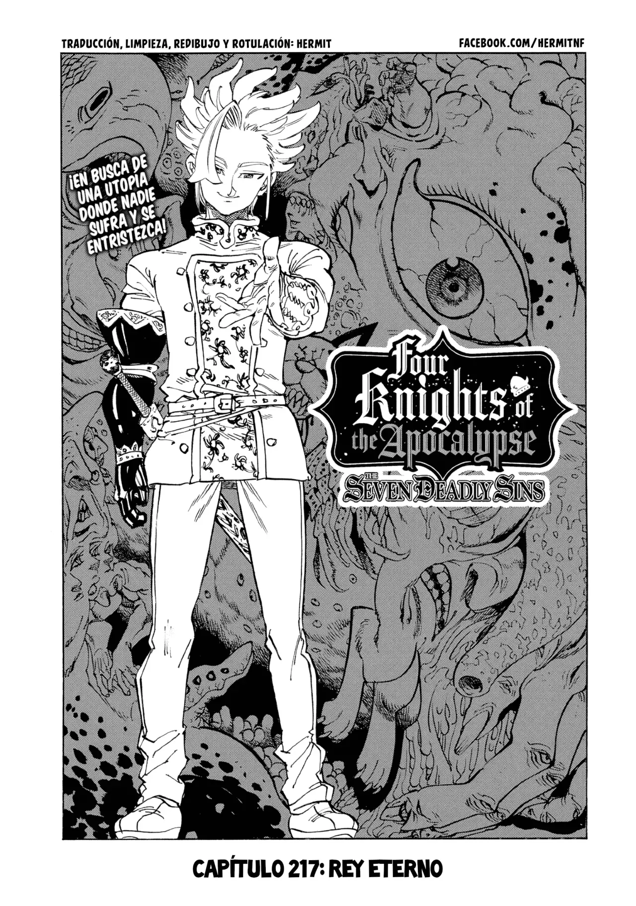 Mokushiroku no Yonkishi Capitulo 217: Rey Eterno página 2