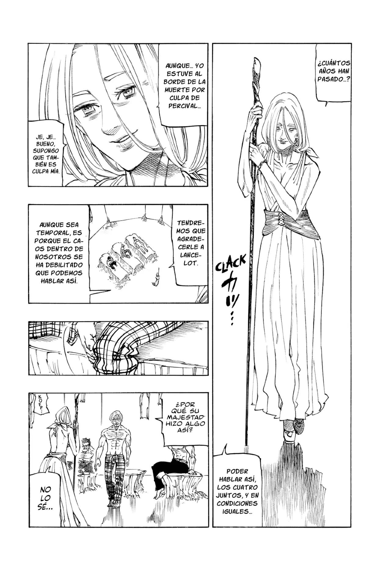 Mokushiroku no Yonkishi Capitulo 217: Rey Eterno página 5