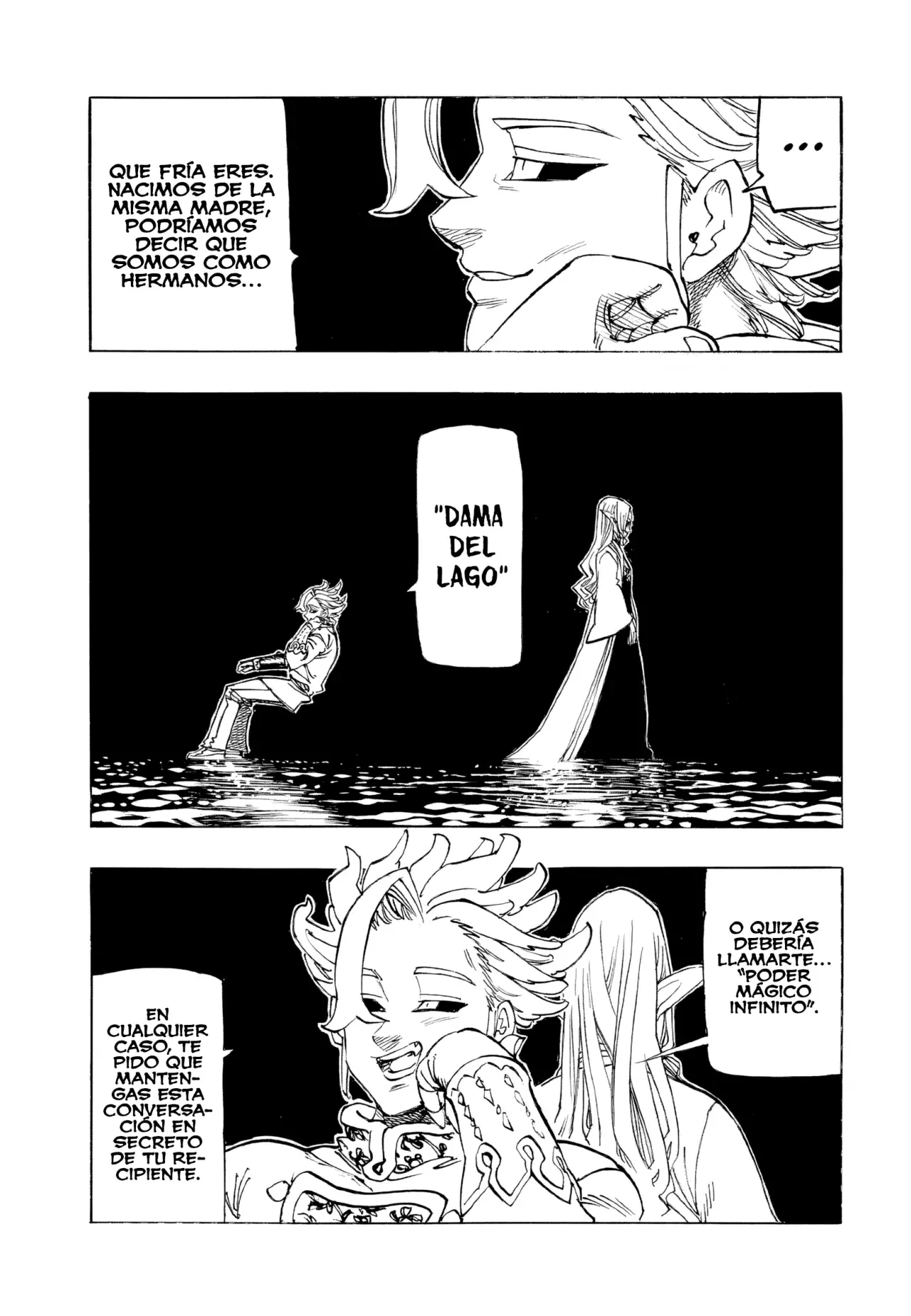 Mokushiroku no Yonkishi Capitulo 217: Rey Eterno página 8