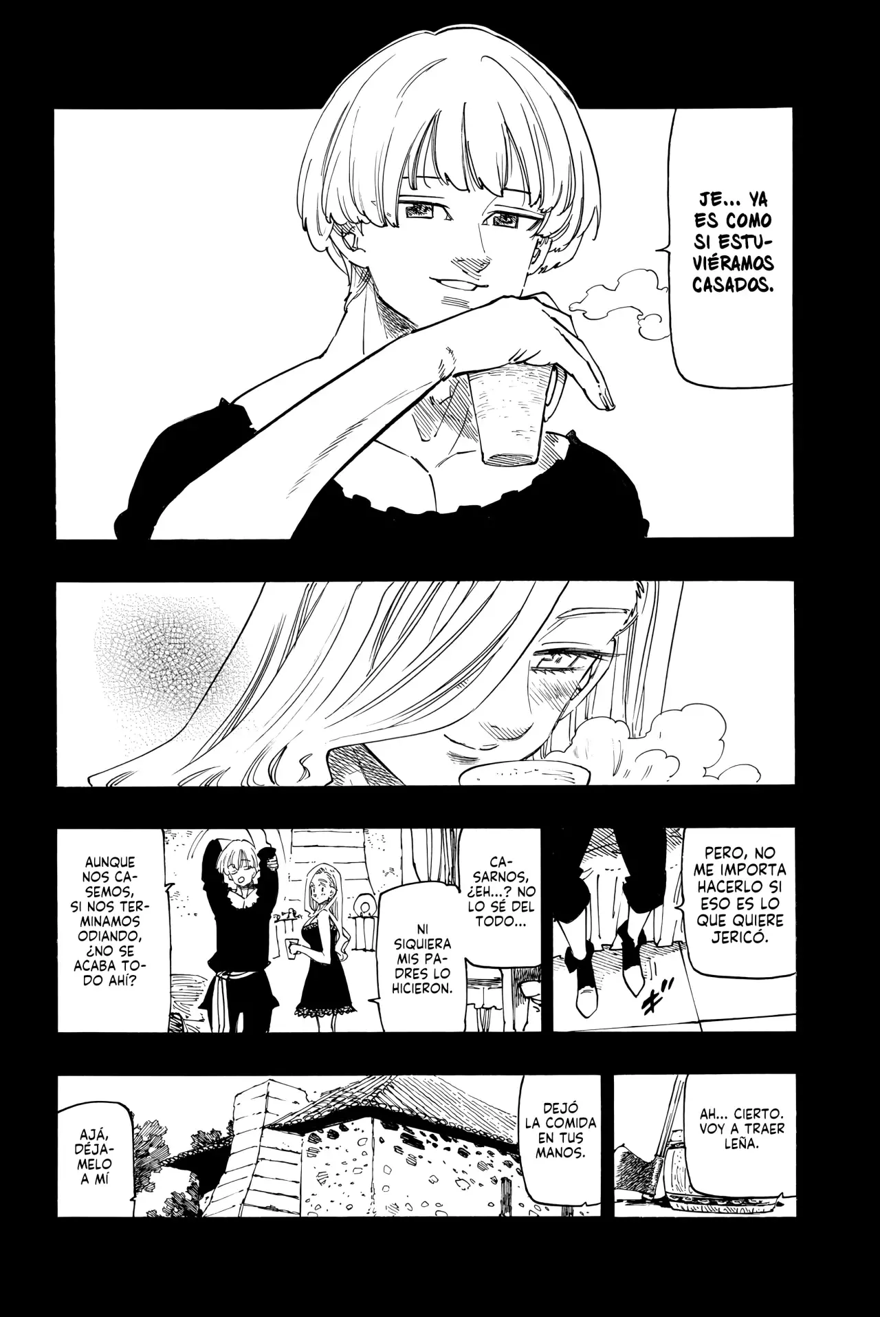 Mokushiroku no Yonkishi Capitulo 219.5: Extras del volumen 25 página 3