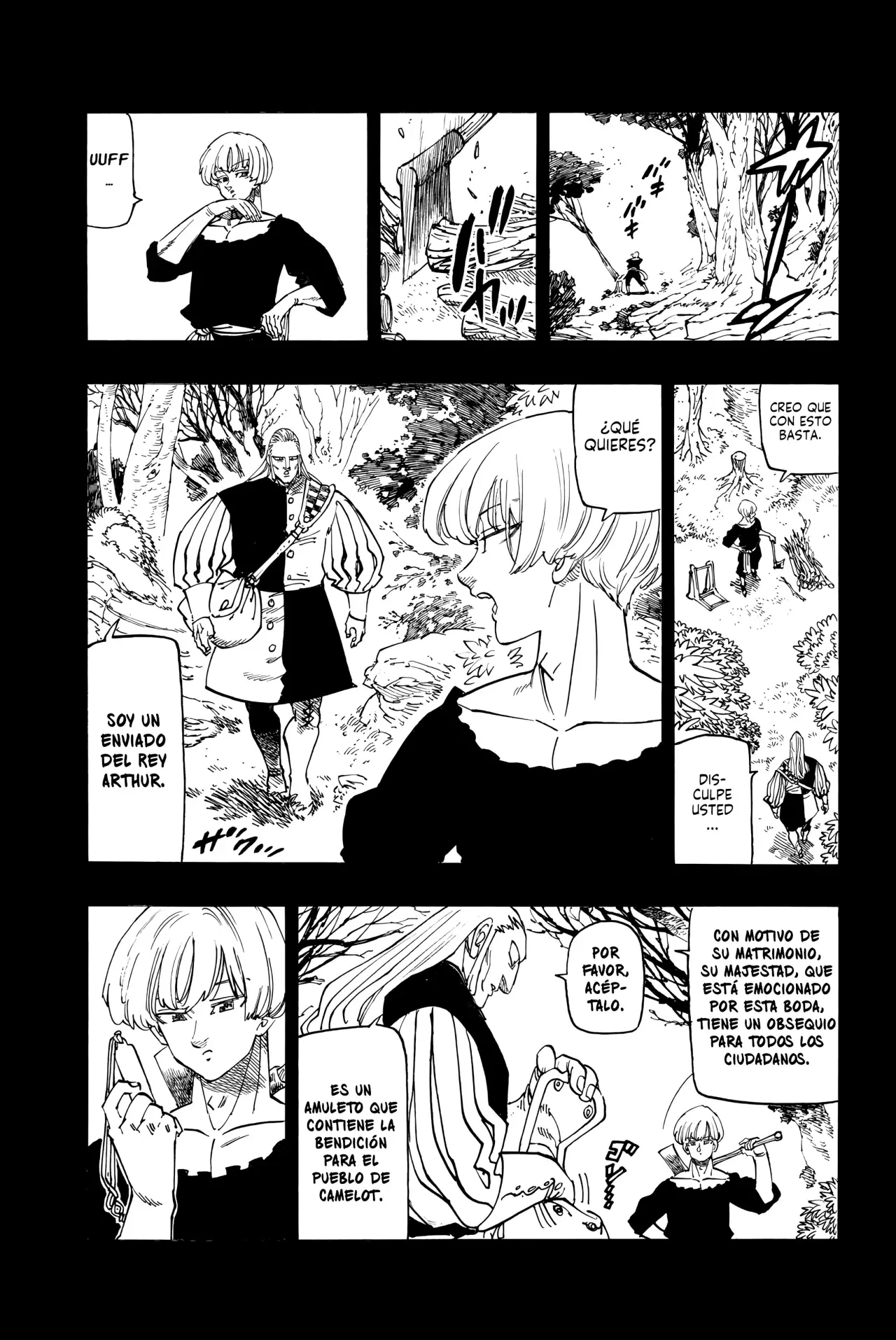 Mokushiroku no Yonkishi Capitulo 219.5: Extras del volumen 25 página 4