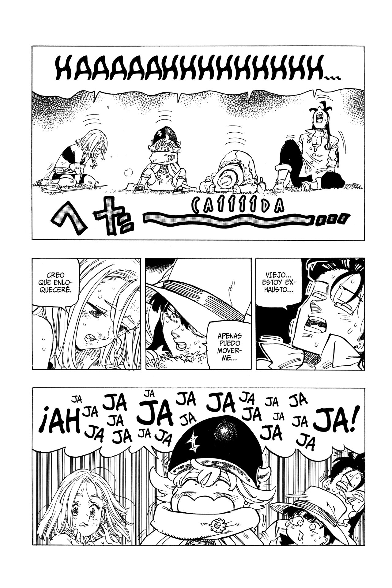 Mokushiroku no Yonkishi Capitulo 22: Jóvenes héroes página 11