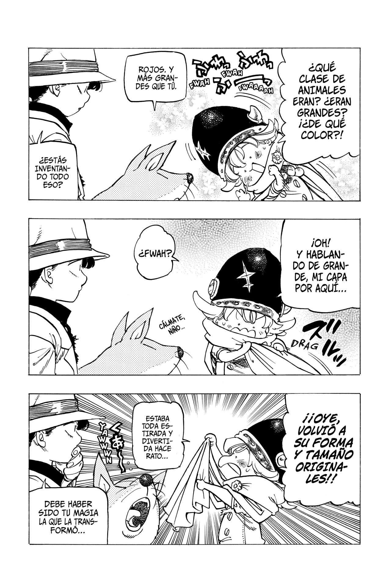 Mokushiroku no Yonkishi Capitulo 22: Jóvenes héroes página 16