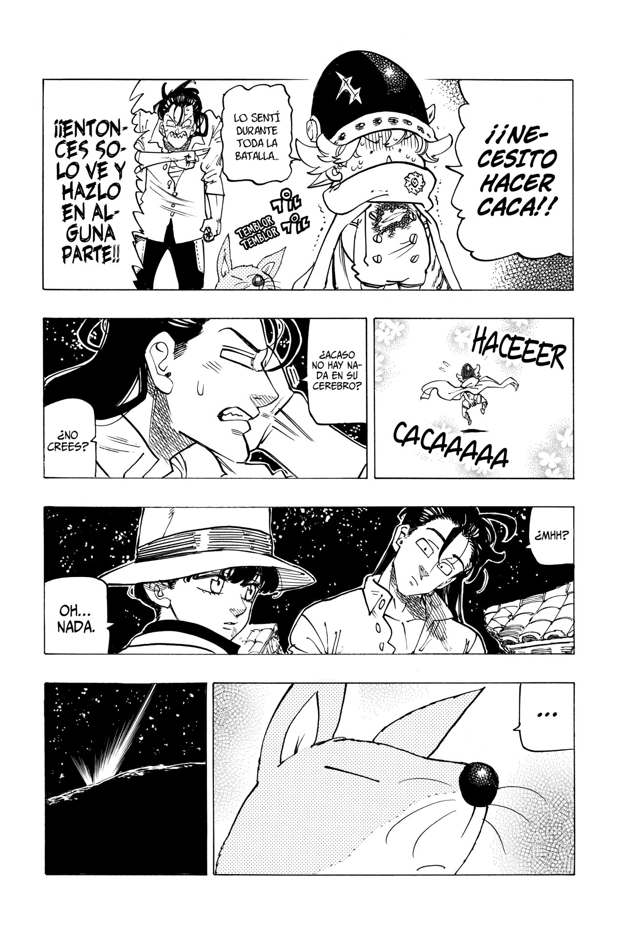 Mokushiroku no Yonkishi Capitulo 22: Jóvenes héroes página 18