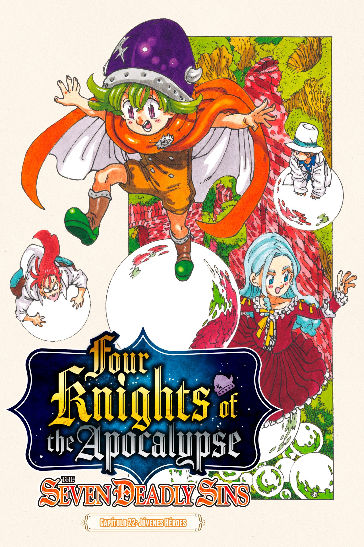 Mokushiroku no Yonkishi Capitulo 22: Jóvenes héroes página 2