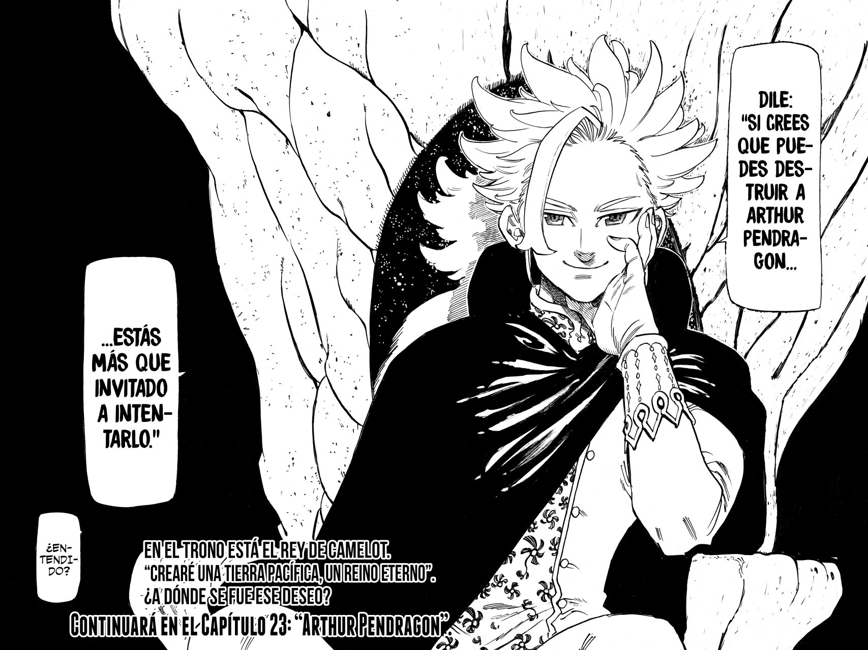 Mokushiroku no Yonkishi Capitulo 22: Jóvenes héroes página 22