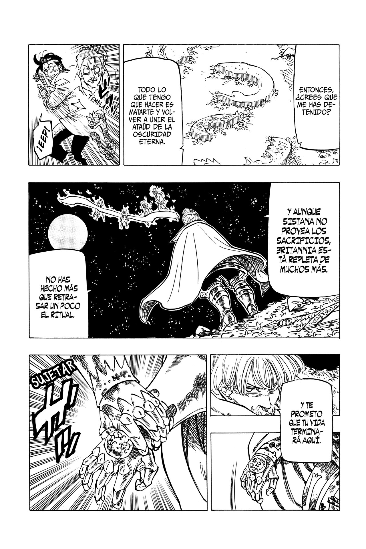 Mokushiroku no Yonkishi Capitulo 22: Jóvenes héroes página 5