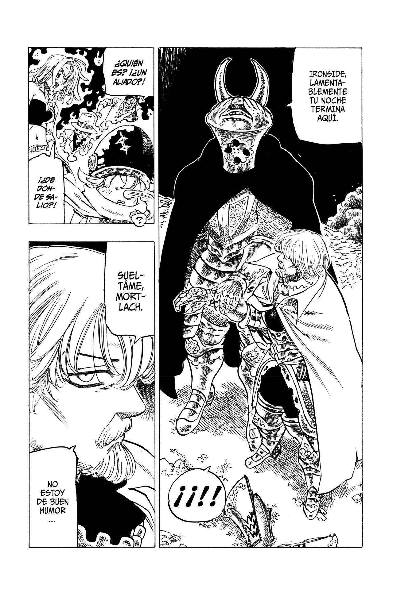 Mokushiroku no Yonkishi Capitulo 22: Jóvenes héroes página 6