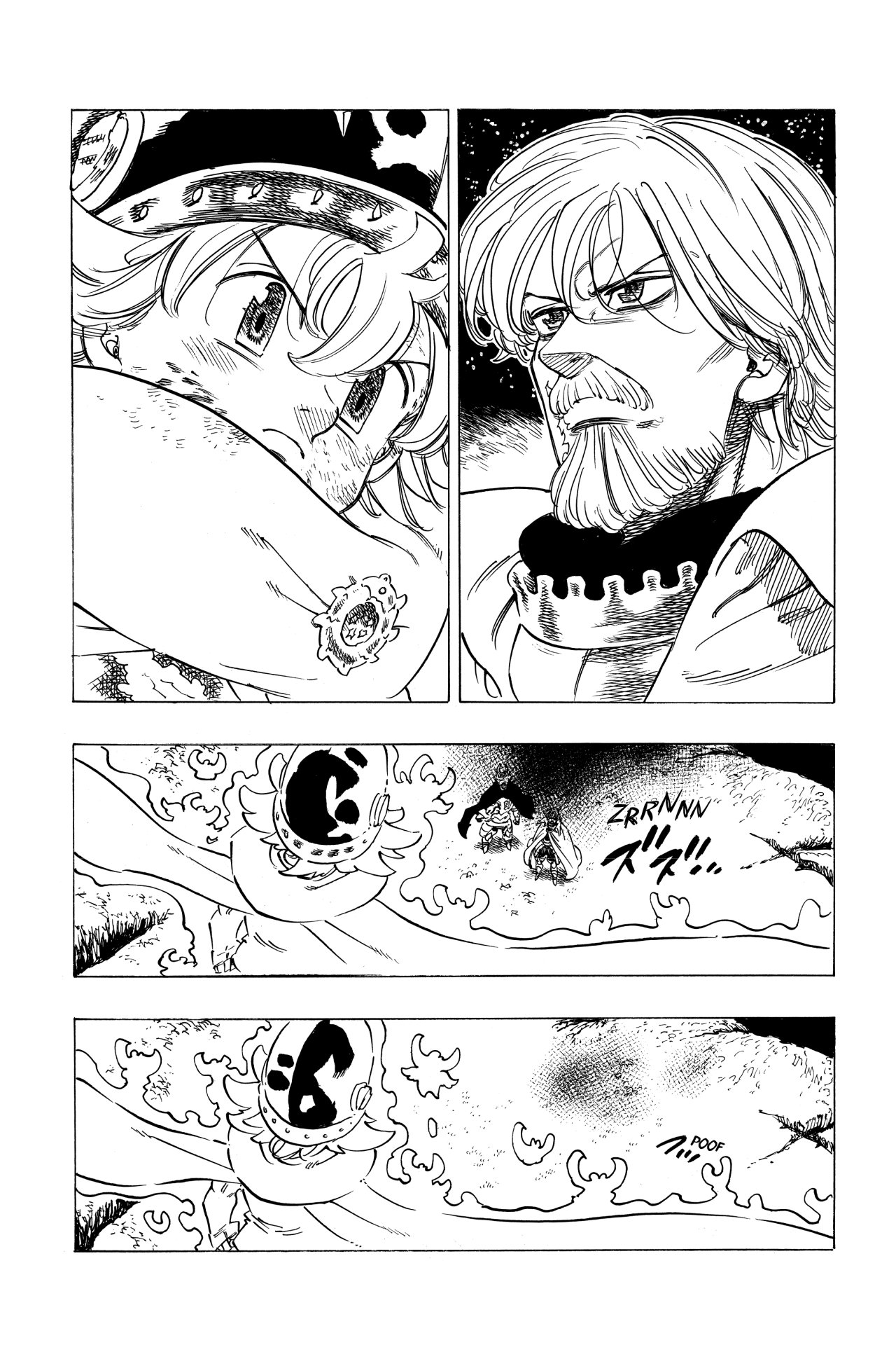 Mokushiroku no Yonkishi Capitulo 22: Jóvenes héroes página 9