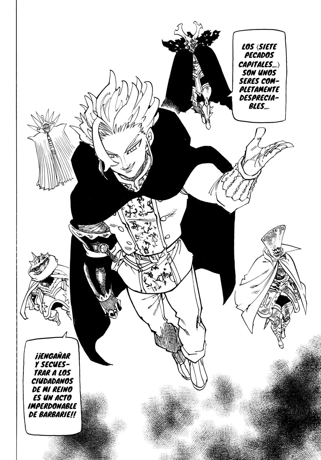 Mokushiroku no Yonkishi Capitulo 221: Lionés en caos página 4