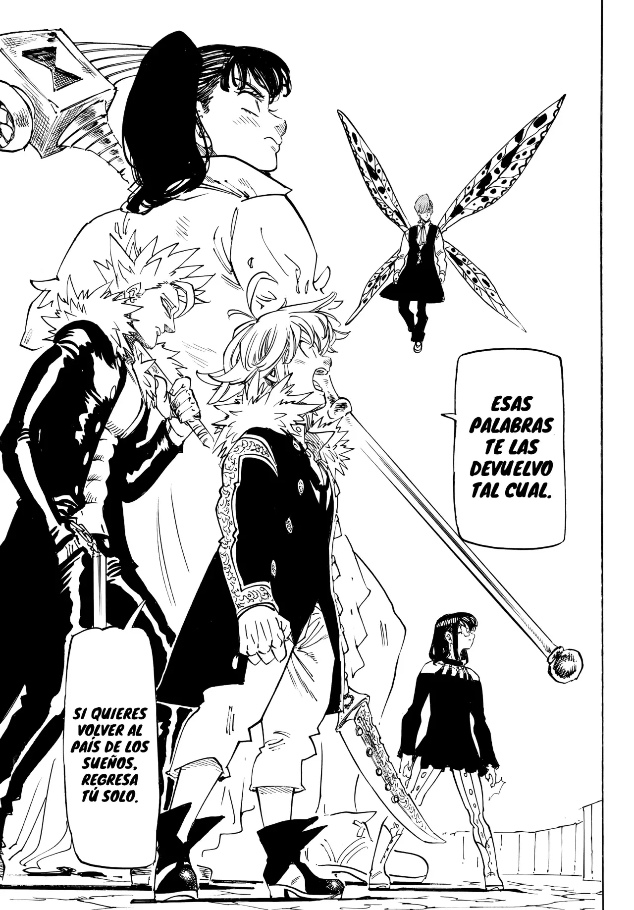 Mokushiroku no Yonkishi Capitulo 221: Lionés en caos página 5