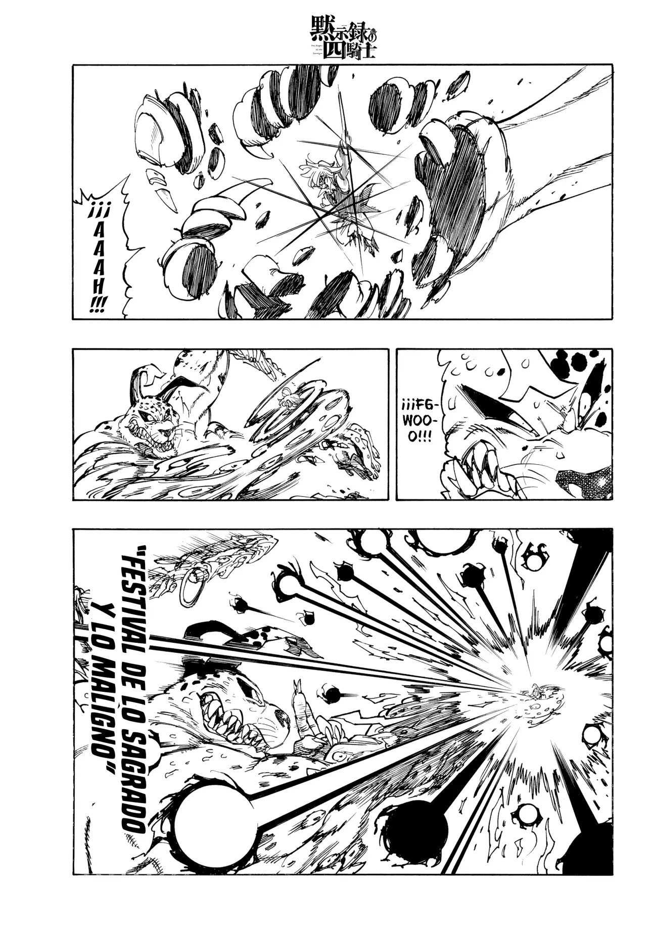 Mokushiroku no Yonkishi Capitulo 226: La desesperación de Cath página 7