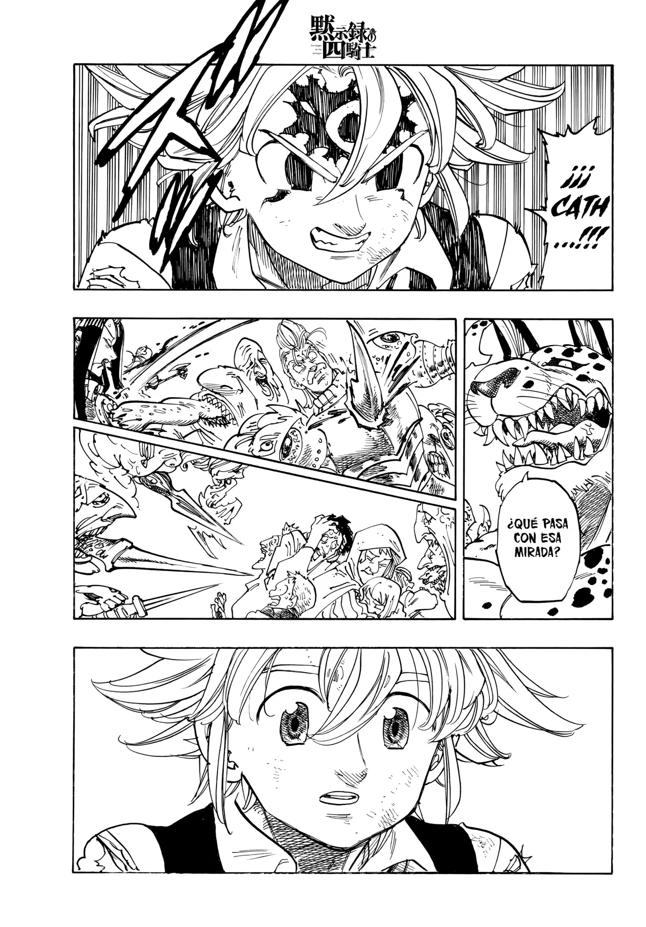 Mokushiroku no Yonkishi Capitulo 227: Lionés en frenesí página 13