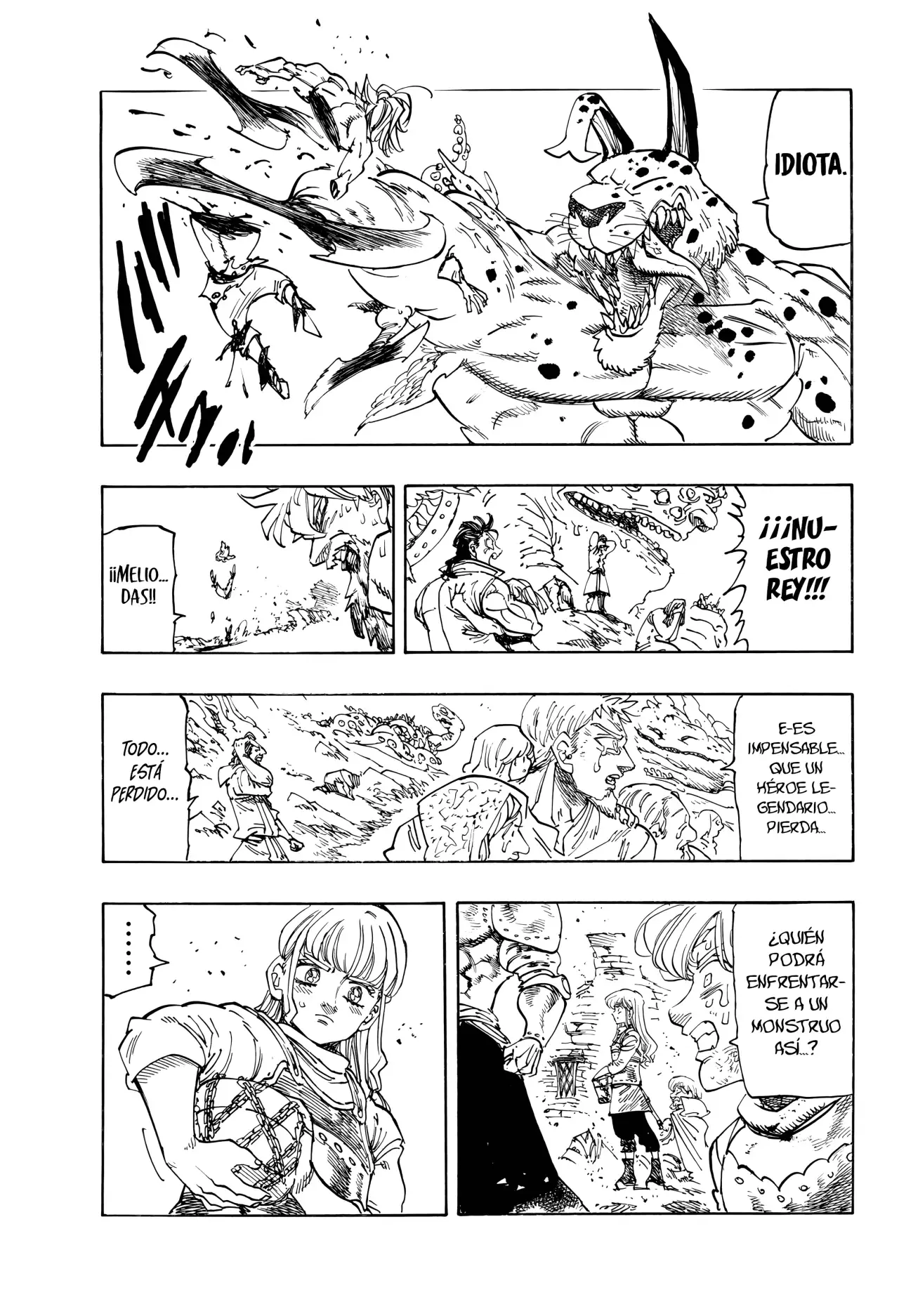 Mokushiroku no Yonkishi Capitulo 227: Lionés en frenesí página 17